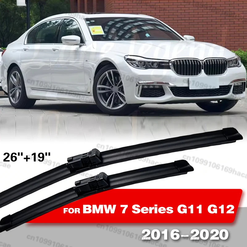 Fensterzubehör 2 Stück für BMW 7er Serie G11 G12 2016-2020 Frontscheibenwischerblätter 2017 2018 2019 2020 Windschutzscheibe