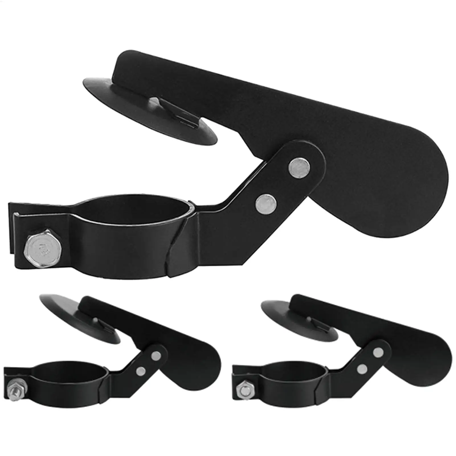 

NEW Tractor Exhaust Flapper Multipurpose Carbon Steel Rain Flap Wear-Resistant Black Exhaust Cover Tractor Exhaust Weather Flap