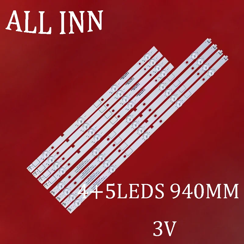 

Лента светодиодной подсветки для 49H6E 49P4 Dexp F49D8200H Hisense_49_HD490DF_B21_4X9_3030C_V4 JL.D49091330-003CS-M SVH490A58