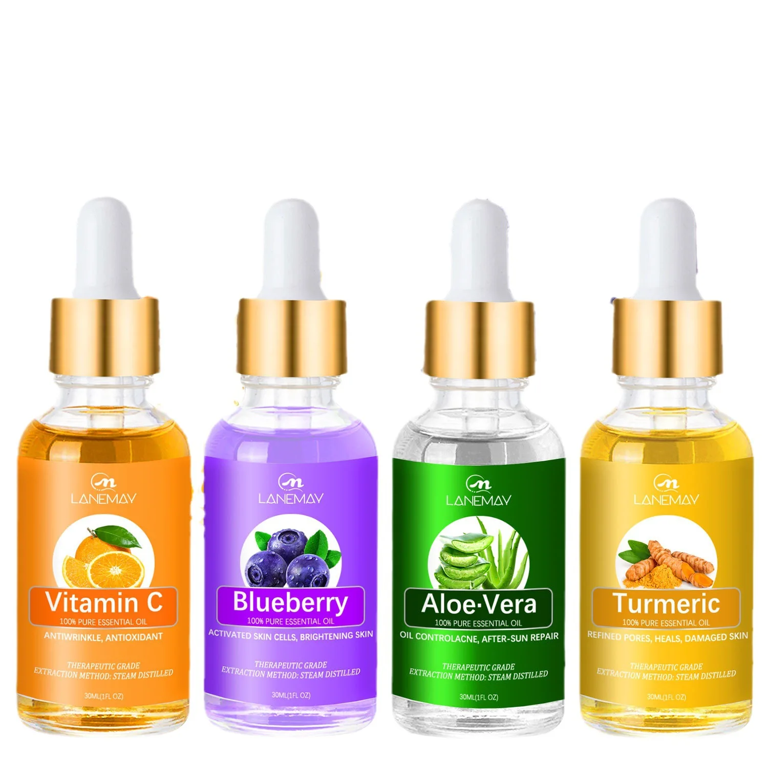 Oil Control and Beauty Soothing Skin Brightening Skin Tone Firming Skin Anti-wrinkle Moisturizing Aloe Turmeric Serum Skincare