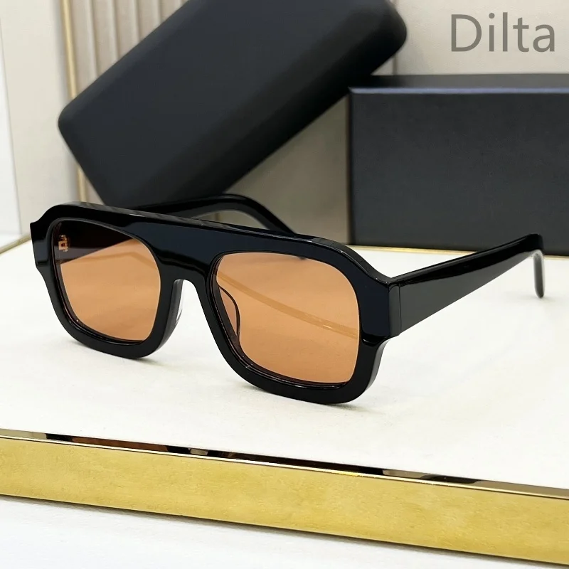 Vela KAIA Luxury Outdoor Oval Style Square Women\'s Sunglasses Fashion UV400 Retro Vintage Acetate Female Sunglasses Shades