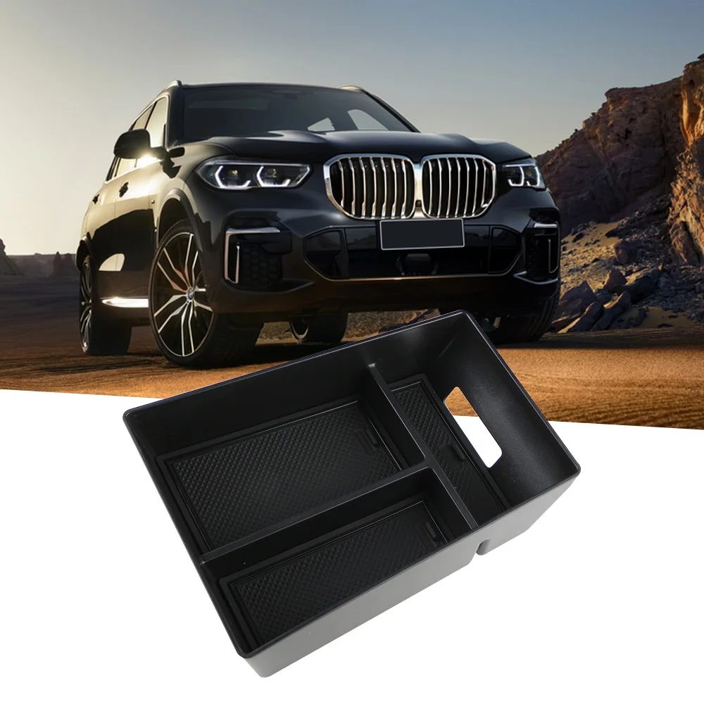 Mittelarmlehnen-Aufbewahrungsbox für BMW X5 G05 X6 G06 X7 G07 2019 - 2025 ABS Auto-Zubehör Interieur – Detail 4