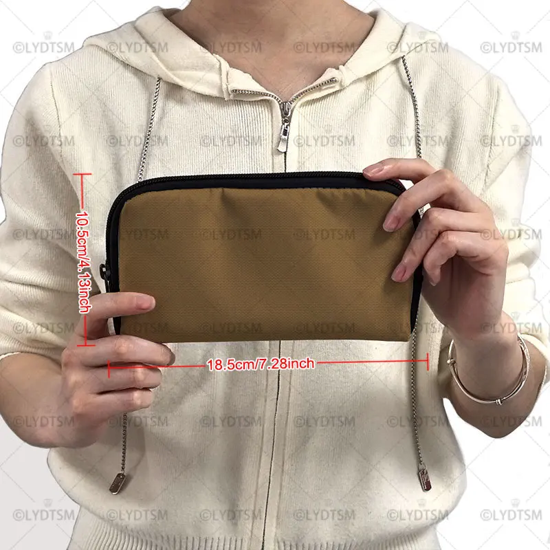 Grazie dottore e infermiera portafoglio lungo da donna infermiera con ali borse portaoggetti ECG borsa portamonete semplice da donna