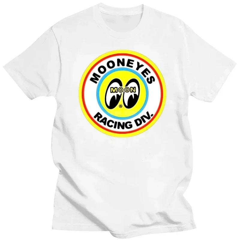 2025  Women Mooneyes Moon Equipped Speed Signs Pinstriping Studio T-shirt Racing Style Amazing T-shirt Summer Casual Tee Tops
