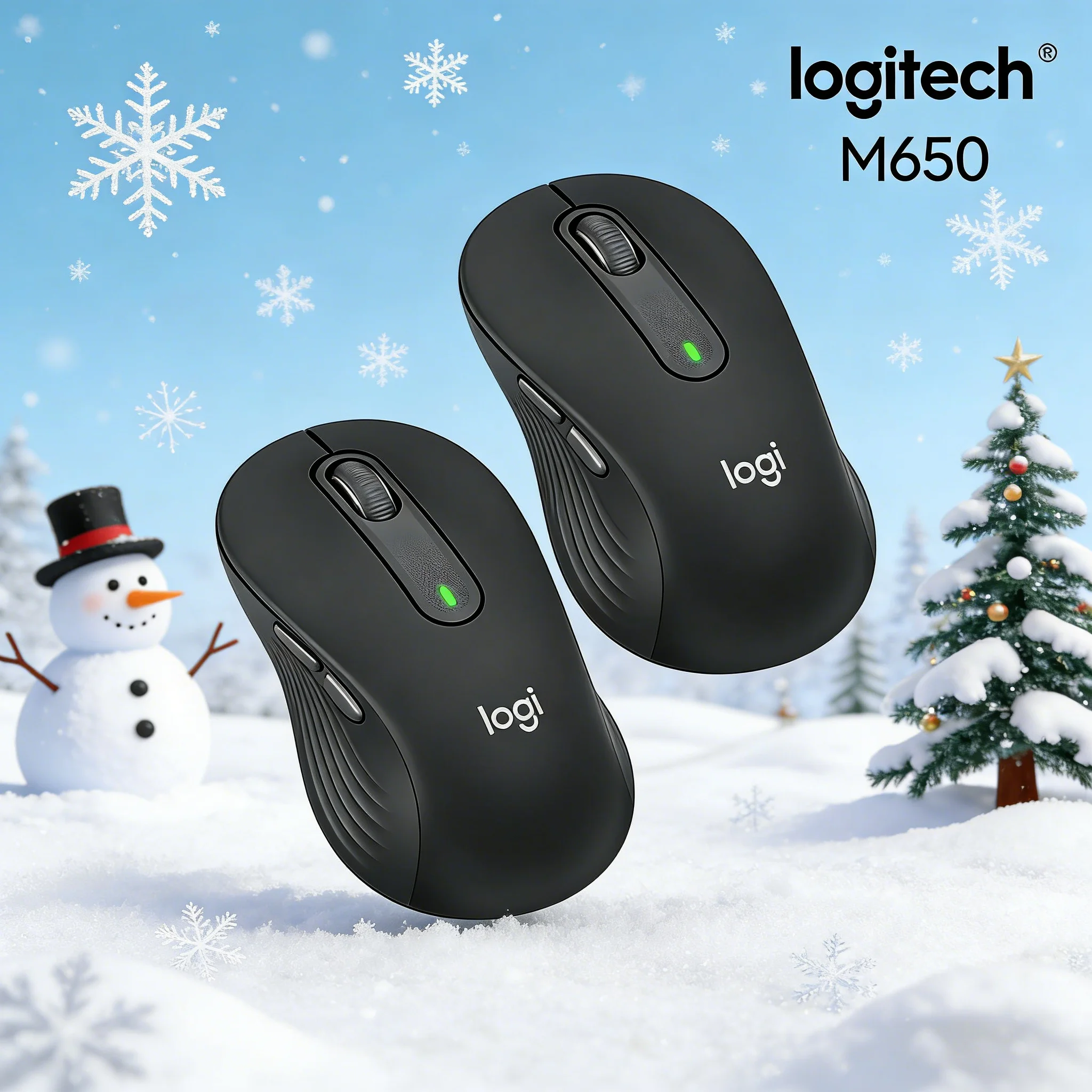 Logitech M650L Wireless Gaming Mouse Professional Office Mouse, Available in Multiple Styles, Models, and Colors +M650/M350/M330