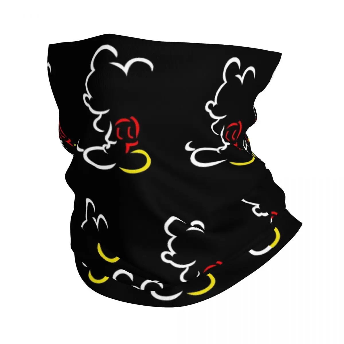 Custom Mickey Mouse ผ้าพันคอคอ Gaiter UV Protection Face ผ้าพันคอผู้ชายผู้หญิงแถบคาดศีรษะ Tube Balaclava