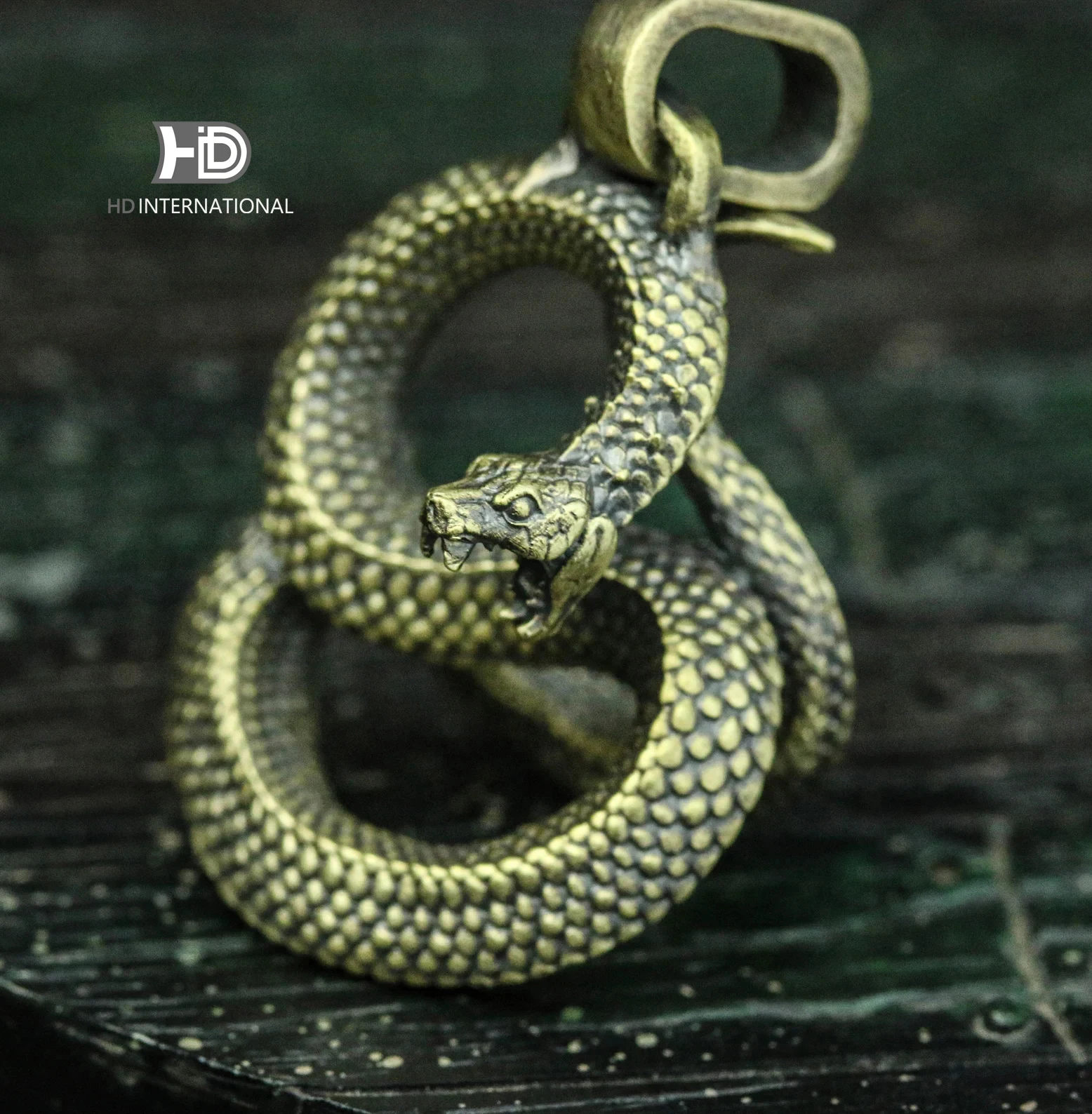 

Viper Pendant Roaring Snake Pendant Giant Python Pendant Python Necklace Hovering Snake Pendant Brass Craftsman Making Jewelry