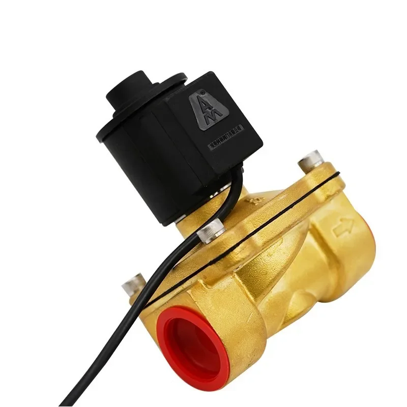 Solenoid valve J011X-10T brass electric switch valve normally closed 220V water electric valve