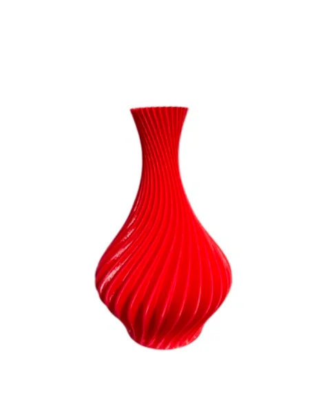 Vaster Plants Red Spiral Model-Jug Decoration 12CM