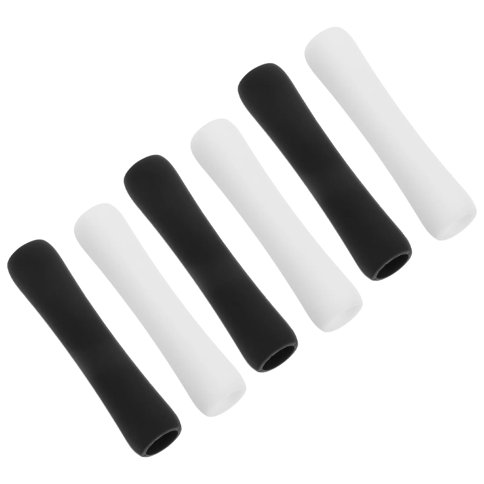 6Pcs Touchscreen Stift Abdeckung Silikon Stylus Protector Einfache Farbe Design Modische Komfortable Grip Stift Hülse