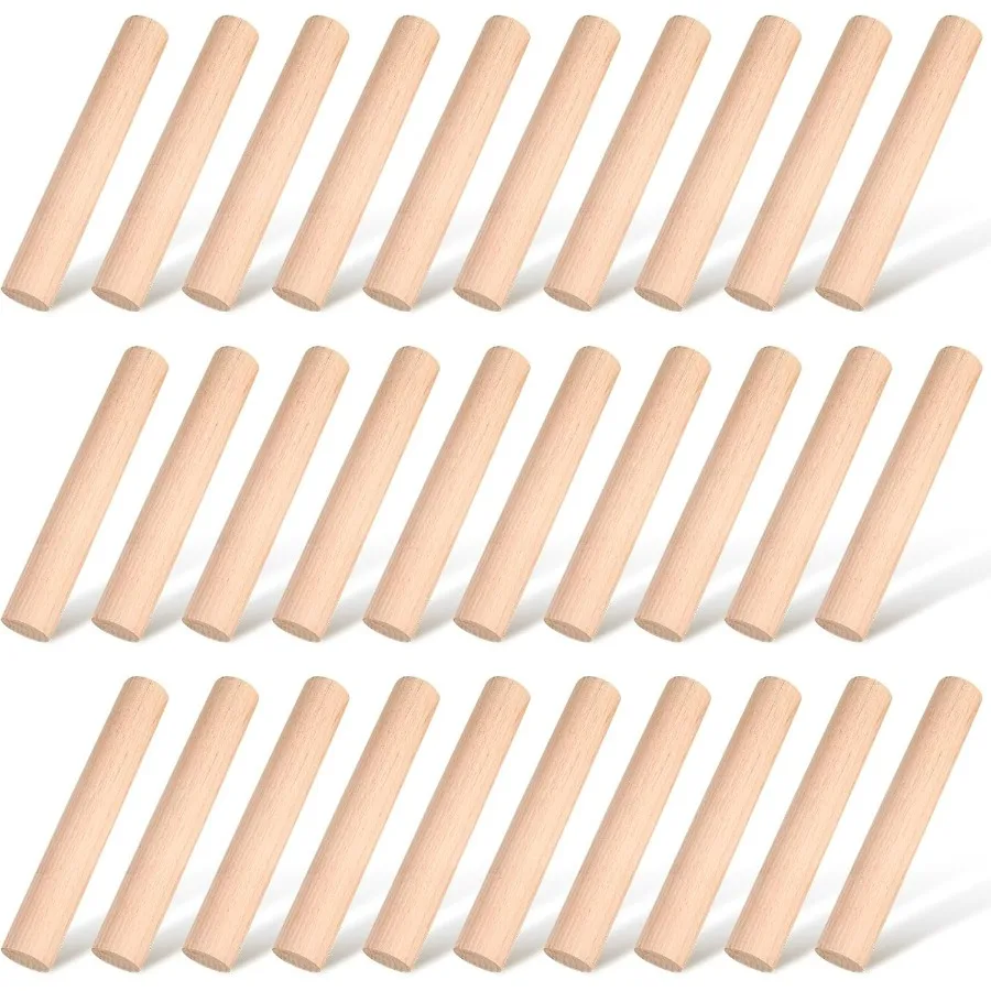 

Patelai, 30 шт., маленькая деревянная скалка, валик для теста для клецок, деревянные мини-сколки, кухонная утварь, инструмент для помадки