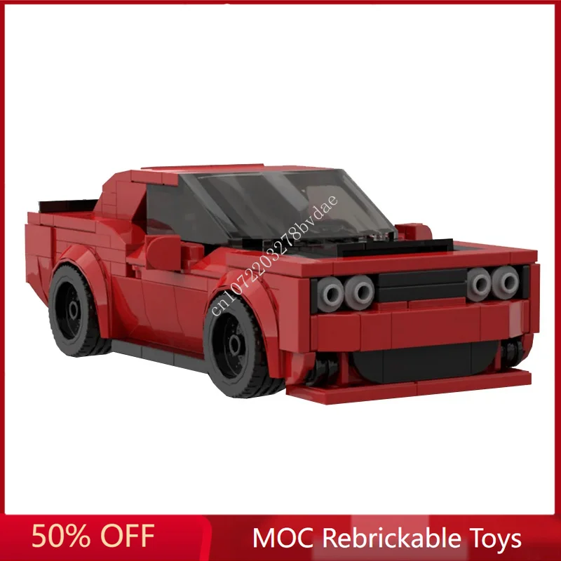 

371PCS MOC Speed Champions Classic Muscle Sports Car Model Building Blocks Bricks DIY Creative Assembly Kids Toys Holiday Gifts