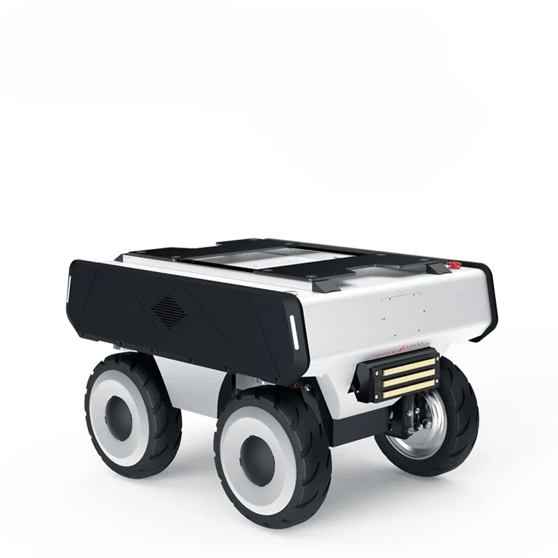 FW-01ลาดตระเวนปัญญาประดิษฐ์กลางแจ้งและในร่มแบบมีล้อรอบทิศทางหุ่นยนต์ UGV จัดส่งอย่างปลอดภัย