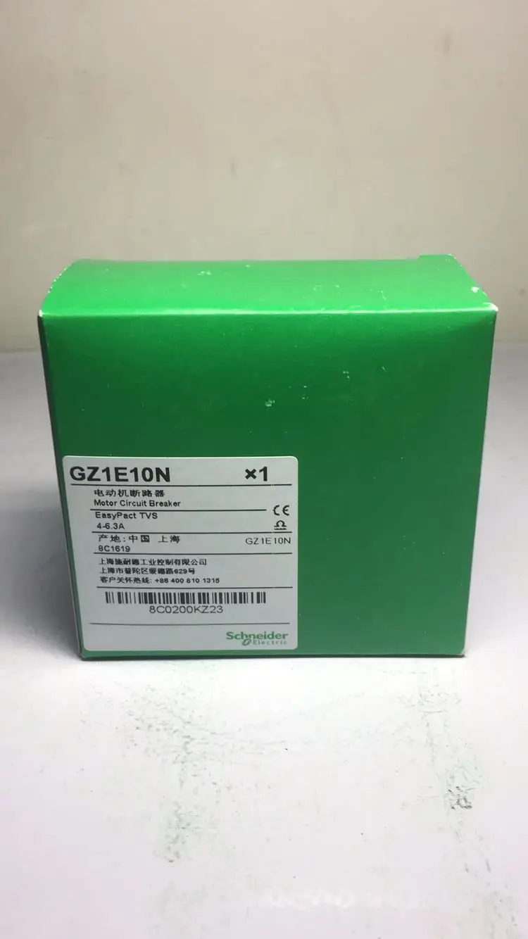 

Motor Circuit Breaker Gz1e10n, Set Current