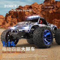 WLtoys 144018 Rc Cars 35km/Hh 1/14 Off Road 4WD With Led Light 2.4G Full Scale Waterproof Remote Control Monster Truck For Adult