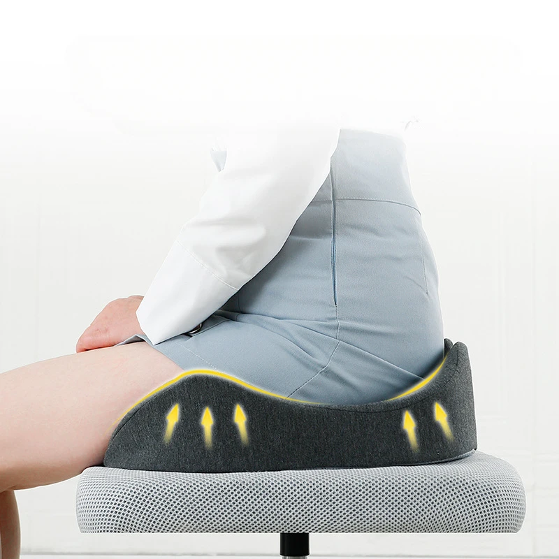 

Seat Cushion Memory Foam U-Shaped Pillow for Chair Cushion Pad Car Office Hip Support Massage Orthopedic Pillow