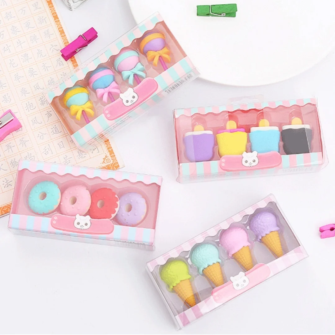 set-di-4-gomme-da-cancellare-a-forma-di-cibo-kawaii-ciambella-gelato-torta-gomme-in-gomma-per-bambini-scuola-ufficio-cancelleria-regalo-per-il-ritorno-a-scuola