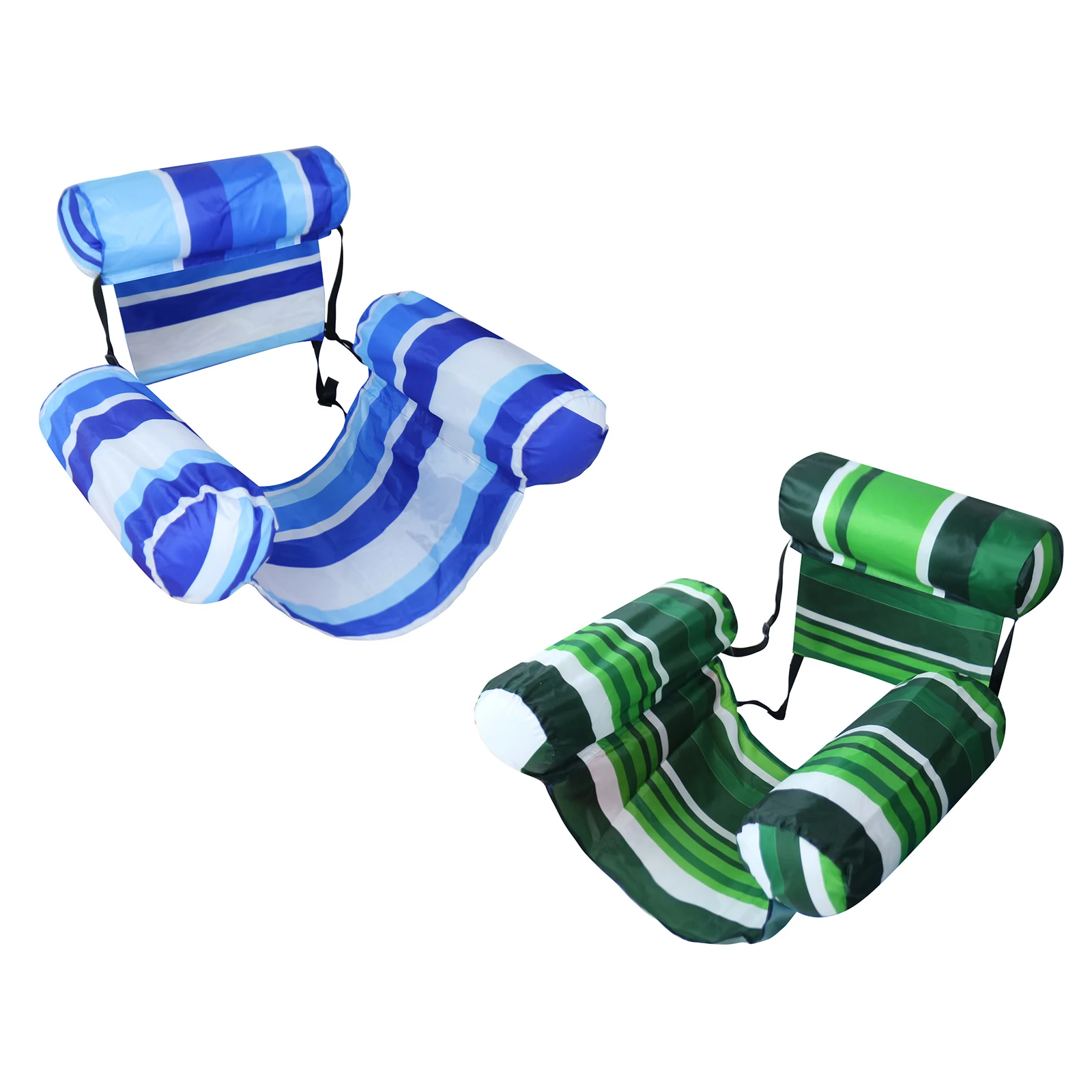 Inflatable Foldable Mesh Portable Water Floating Raft Chair Blow Up Pool Noodles for Pool Party Use view 3