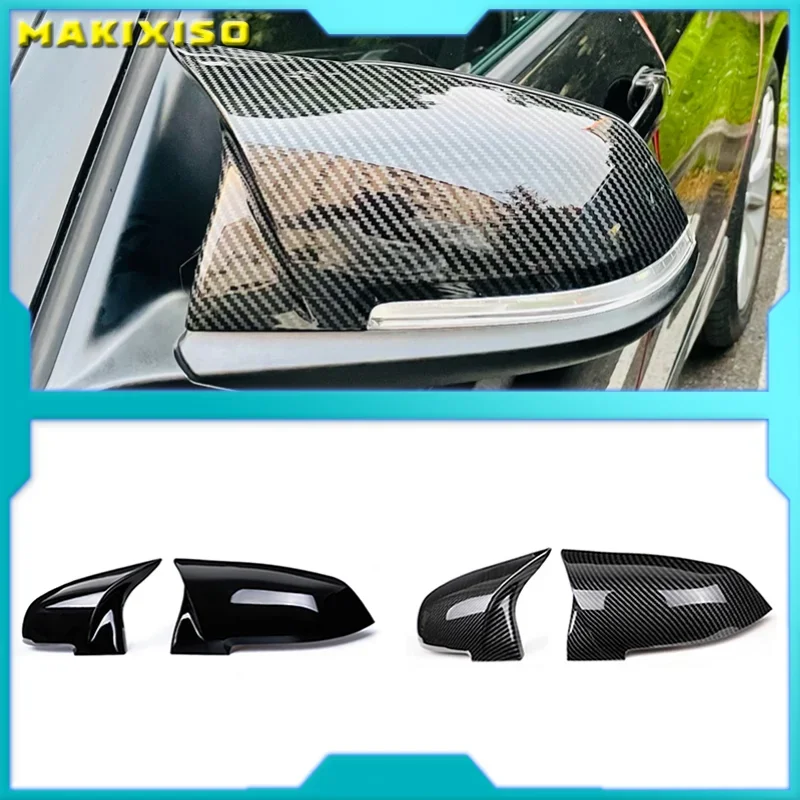 

Carbon Fiber Car Rear View Mirror Cover Cap For Bmw F20 F22 F30 F31 F32 F33 F36 F34 F35 I3 I3s x1 Side Mirror Cover Trim