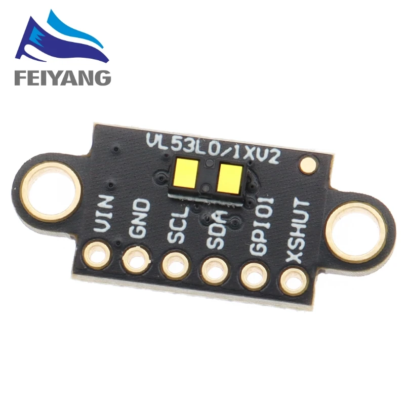 1PCS VL53L1X VL53LO Laser Ranging Flight Time Sensor Module Distance 400cm Measurement Extension Board Module CJMCU-531