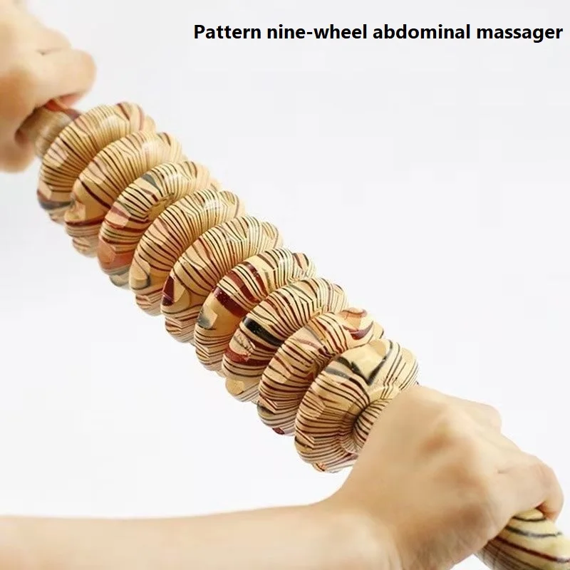 Bâton de Énergie Musculaire en Bois, Rouleau, Outil Corporel Gua Sha, Nouvelle Collection AMB01