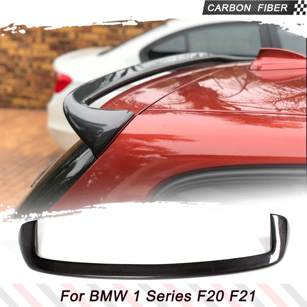 

Carbon Fiber/FRP Primer Car Roof Rear Spoiler Window Wing Lip for BMW 1 Series F20 F21 Spoiler 1 Series 116i 118i 135i 2012-2016