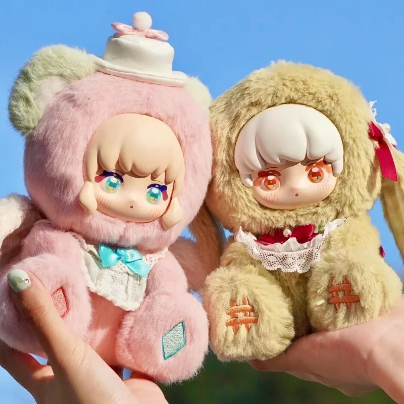 

Оригинальные детские животные Ninizee, детские плюшевые игрушки, милые фигурки героев аниме, милая таинственная коробка, модель, дизайнерская кукла