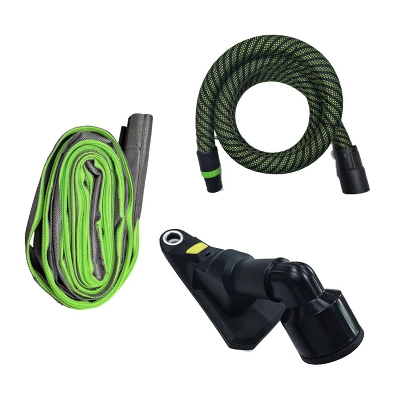 A26I-Drill Dust Collector Hood+Weaving Extractor Hose 3.5M+Protection Sleeve For Festool CT26 CT/CTL/CTM Vacuum Accessory