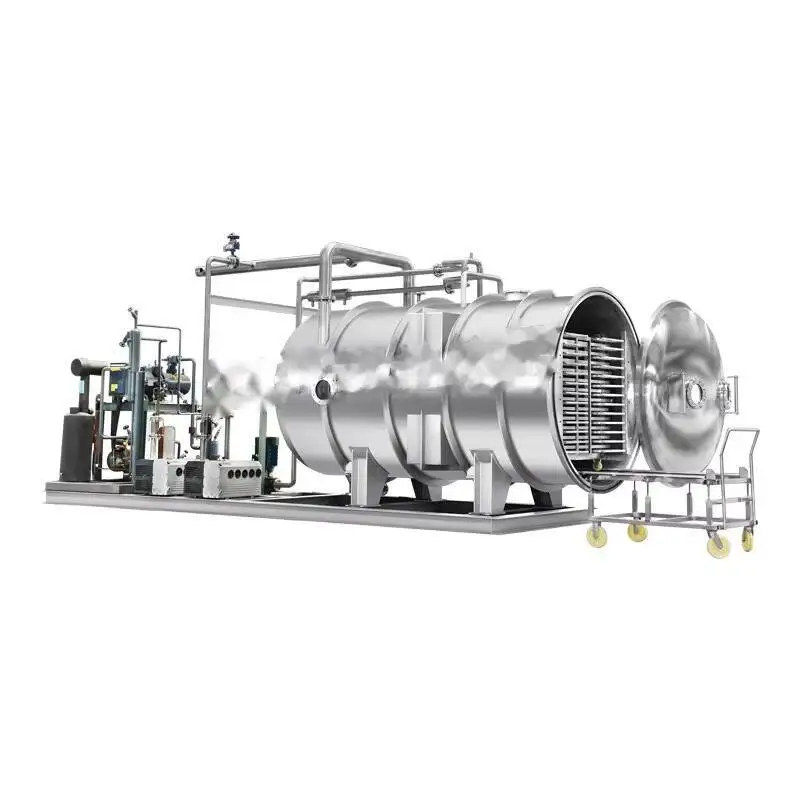 Seaweed Vegetable Tomato Egg Drop Soup Drying Equipment Instant Food Freeze Dryer Fully Automatic Freeze-drying Machine