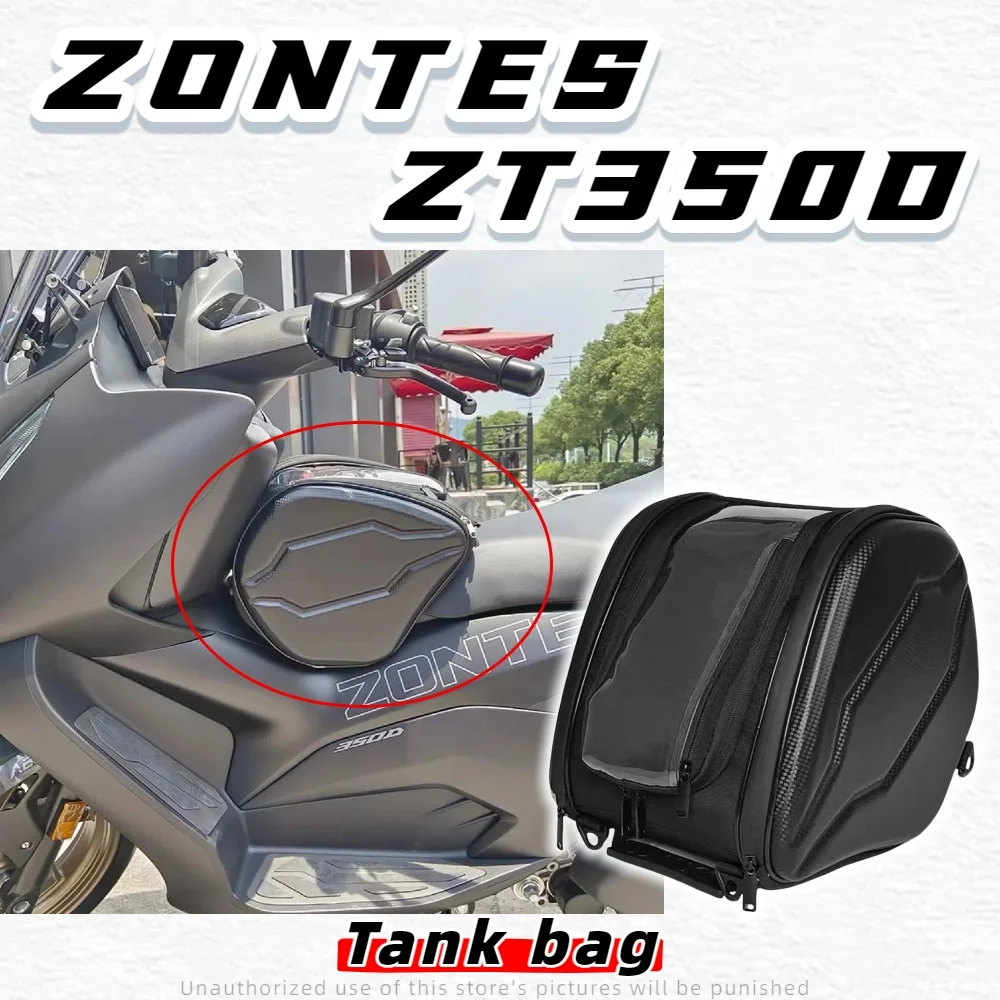 

For ZONTES 350D Scooter Tank Bag ZT350D Mobile Phone Anti-Fall Bag