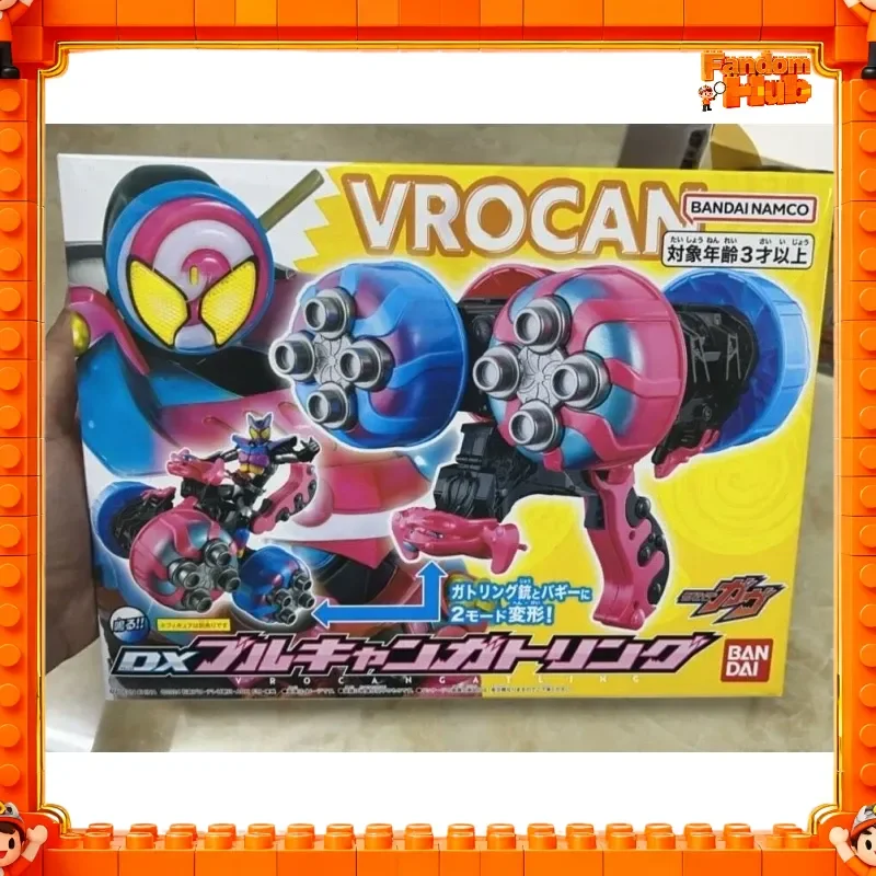 Genuíno Bandai Kamen Rider Gavv Dx Vrocan Gatling Buggy - Modelo, Gochizo Cosplay Prop Toy Gift