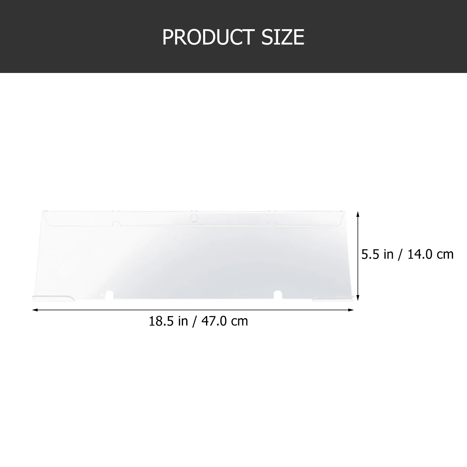 

Tilted Acrylic Computer Keyboard Stand Holder Office Desktop Riser Ergonomic Clear Keyboard Display Acrylic Stands