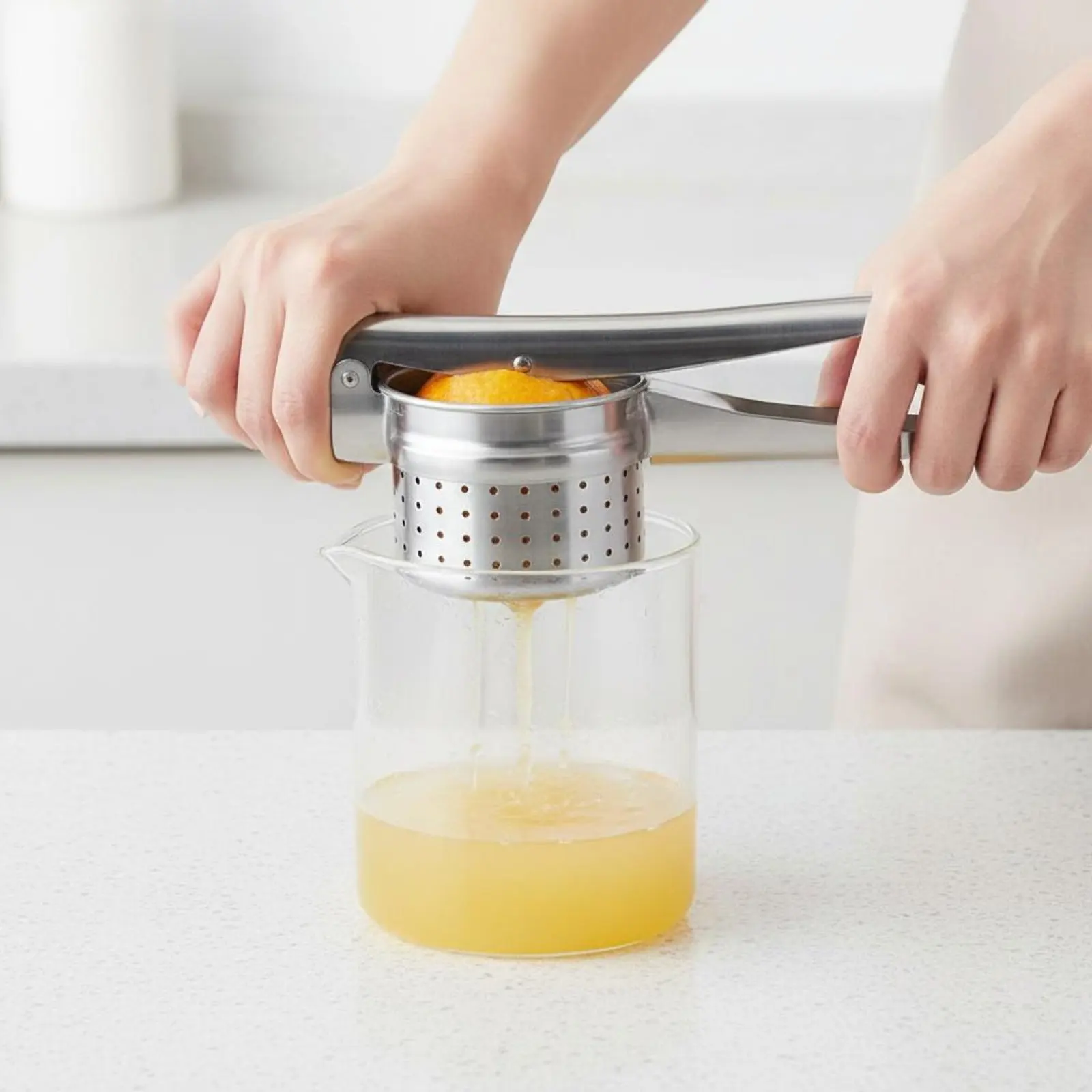 Dumpling Filling Water Press Fine Mesh Dumpling Filling Press Vegetable Press Lightweight Manual Juicer Multi-Functional