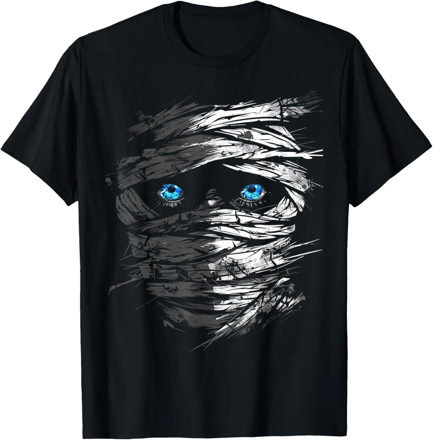 Mummy Costume Halloween Spooky Art Mummy T-Shirt