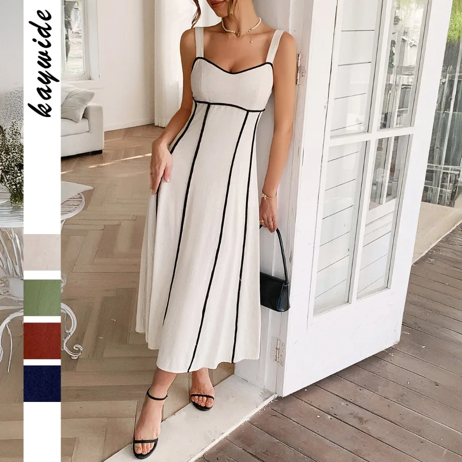 

Diyun - Летнее платье на бретелях в европейском и американском стиле для отдыха, женская одежда