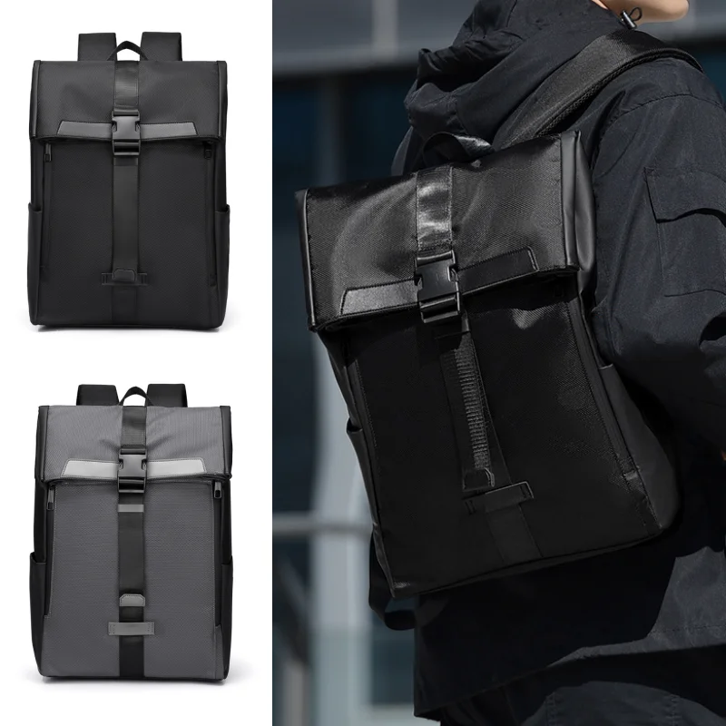 New Men's Business Backpack, Multi-functional Large-capacity Computer Backpack, Fashionable and Versatile Waterproof Schoolbag