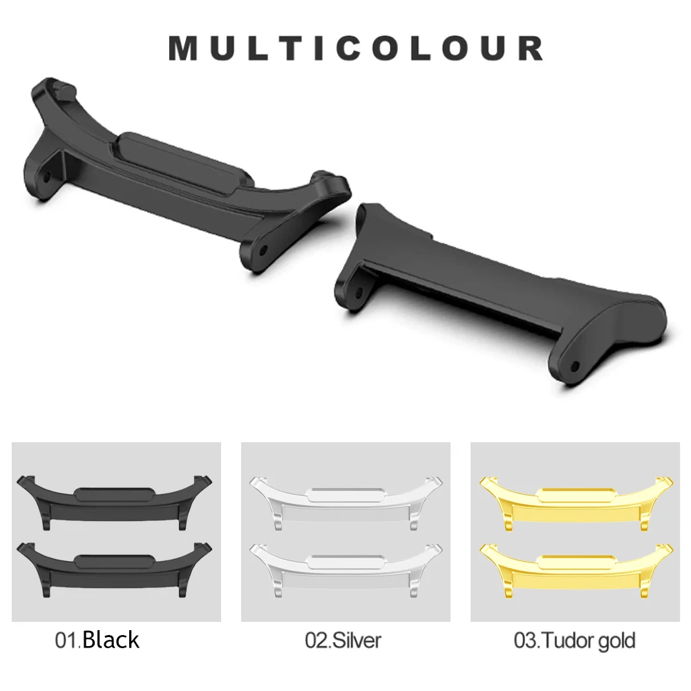 1-2 Pair Metal Connector for Samsung Watch 7 Ultra 20mm 22mm 24mm Adapter for Galaxy Watch7 Ultra 47mm Connection Accessories - Image 3