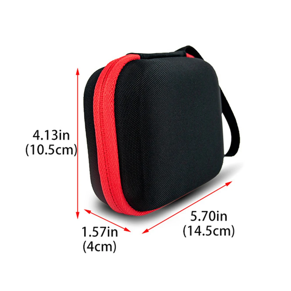 EVA 휴대용 케이스, 내마모성 다기능 게임 콘솔 보호 가방, 충격 방지, Miyoo Mini Plus/RG35XX 용 랜야드 포함