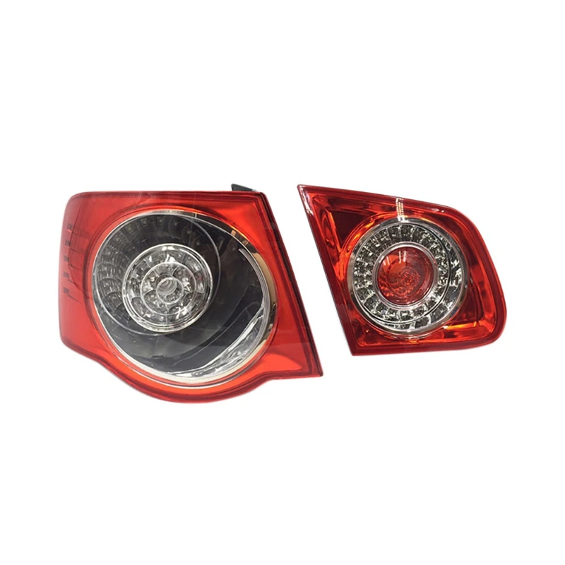 

2PCS Car Rear Lights Led Rear Bumper Light Tail Lamps For-Jetta Sagitar Bora MK5 2006-2010 Turn Signals