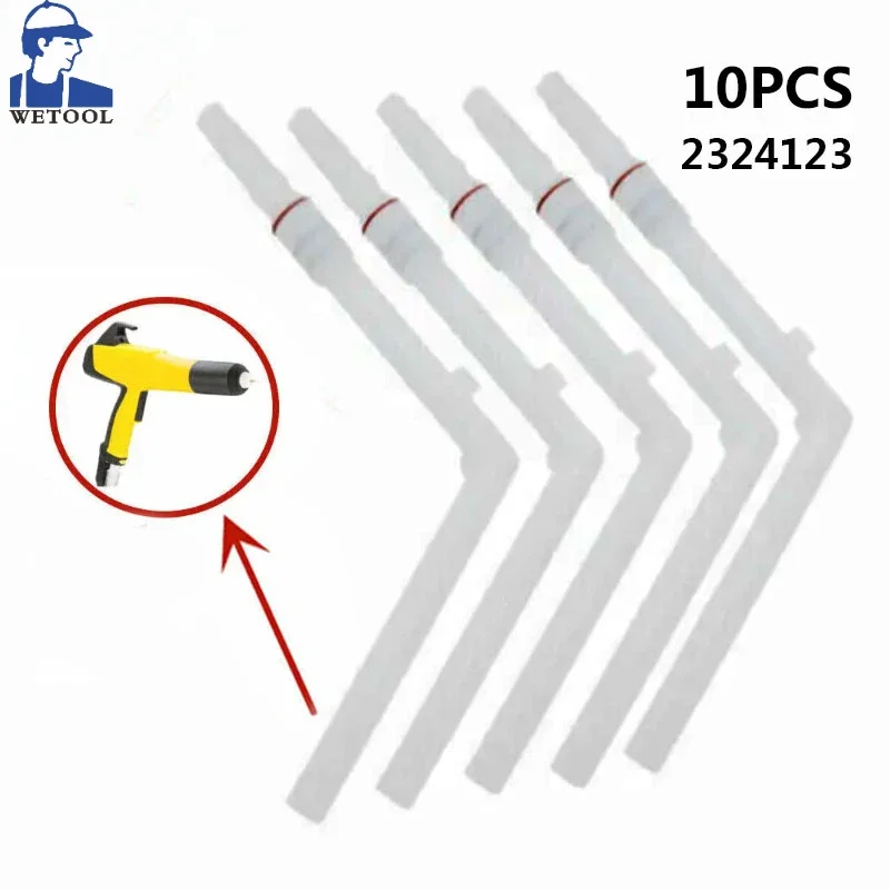 10 PCS 2324123 Inner Powder Tube For Wa9ner Electrostatic Powder Coating Gun