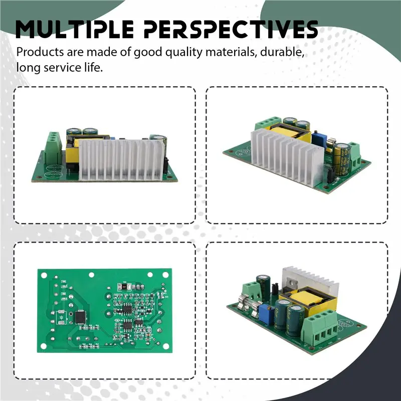 AT51-12V 24V To 80V 170V 300V 400V 600V Adjustable Capacitive Charging DC-DC Boost Converter