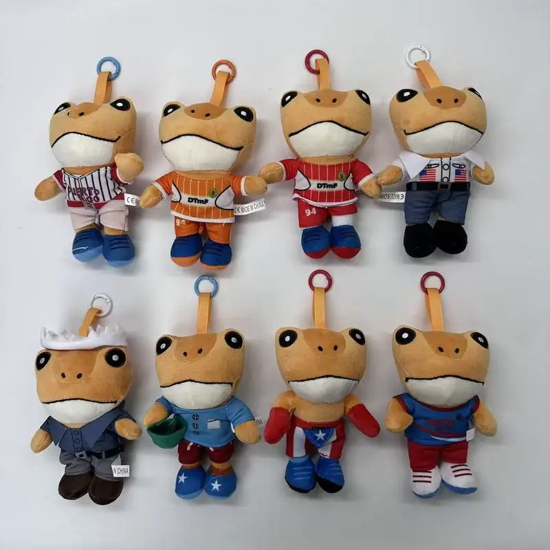 

15cm New In Stock Colorful Sapo Concho Badbunny Display Frog Doll Cute Dressing Plush Cute Doll Holiday Gift For Children