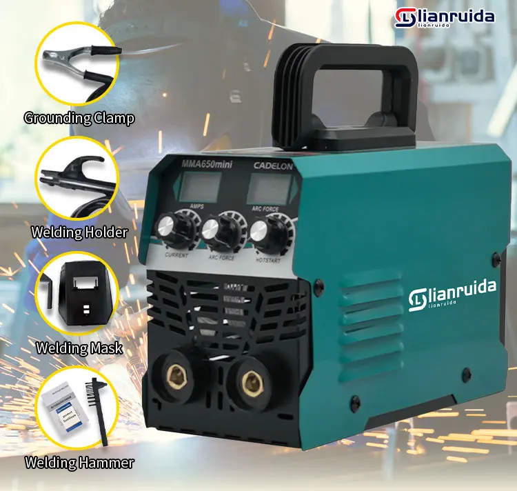 Professional MMA Welding Machine Complete Set Portable Welder Kit with Accessories