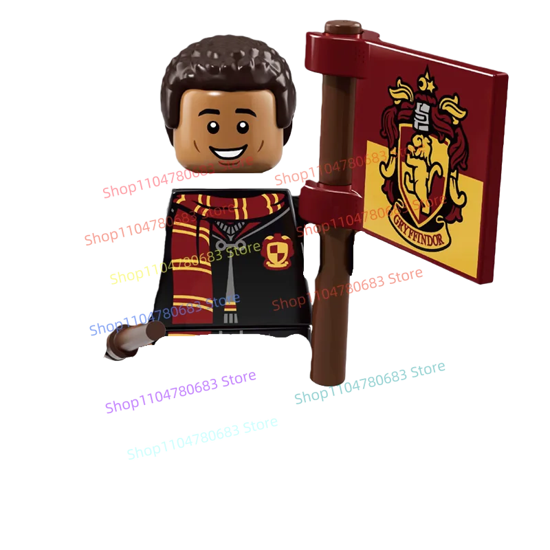 Строительный блок MOC Гарри Поттер, мини-фигурка в сборе, модель дисплея, персонаж аниме, игрушка, украшение, праздничный подарок, коллекционная