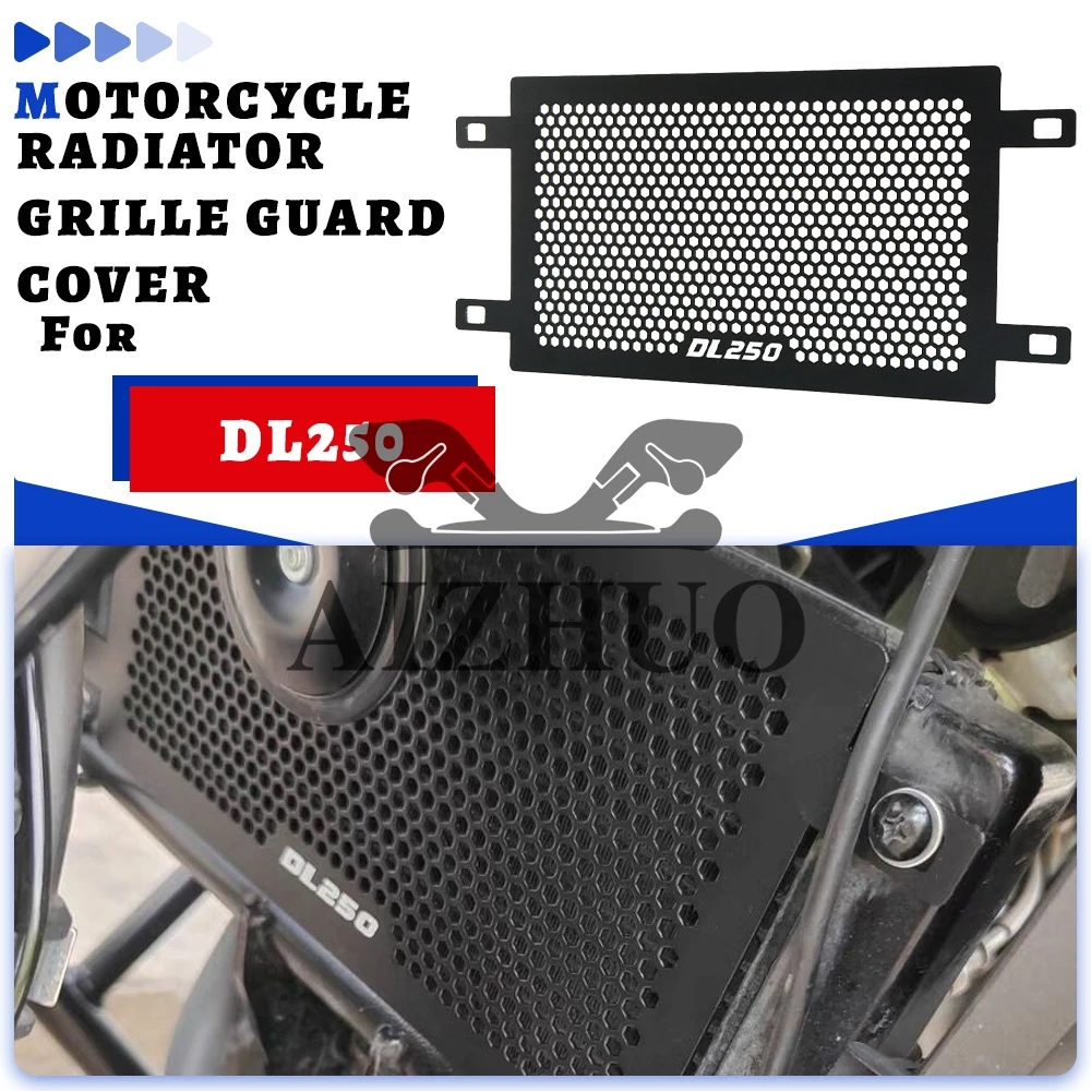 

For Suzuki DL250 V-STROM 250 Vstrom250 2017 2018 2019 2020 Radiator Guard Grill Protective Cover Accesorios Para Motocicles