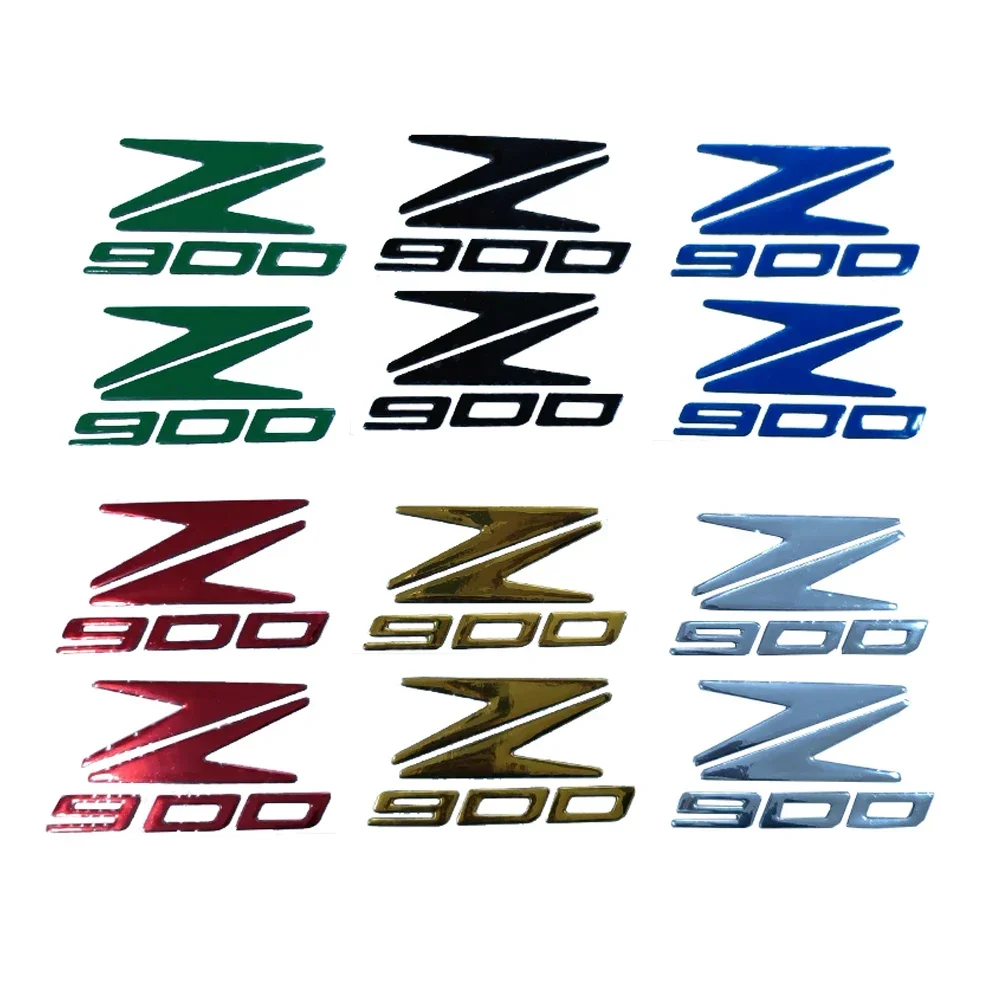 Motorcycle 3D Emblem Badge Decal Tank Wheel Z900 Sticker Soft Reflective Decals Stickers For Kawasaki Ninja Z900 Z 900