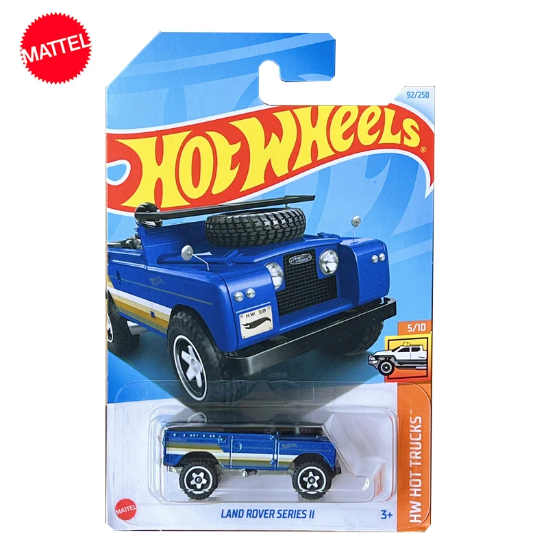 Original Mattel Toy Hot Wheels Car 1/64 Diecast 24K Land Rover Series 2 Voiture Model Toys for Boys Collection Birthday Gift