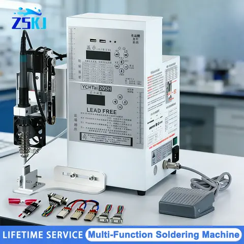 Multi-functional Soldering Station Integrated Soldering Welding Machine USB circuit board Aviation plug wires Welder Solder