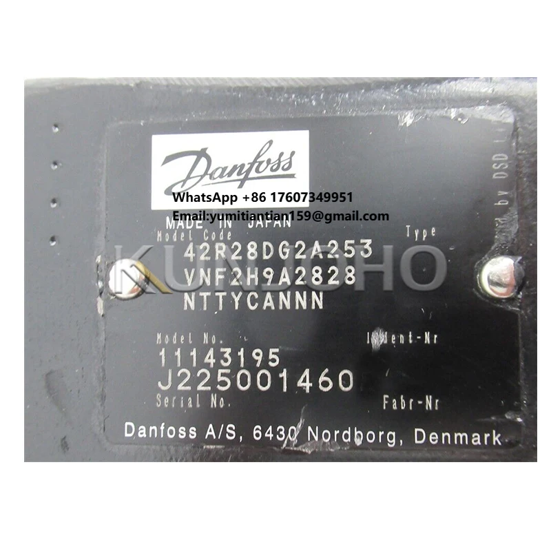 

Новый гидравлический насос переменного рабочего давления Danfoss 42R41 42L41 42R28CA1N503C2A2F2B3434BNNNNNNNN для строительной техники в продаже