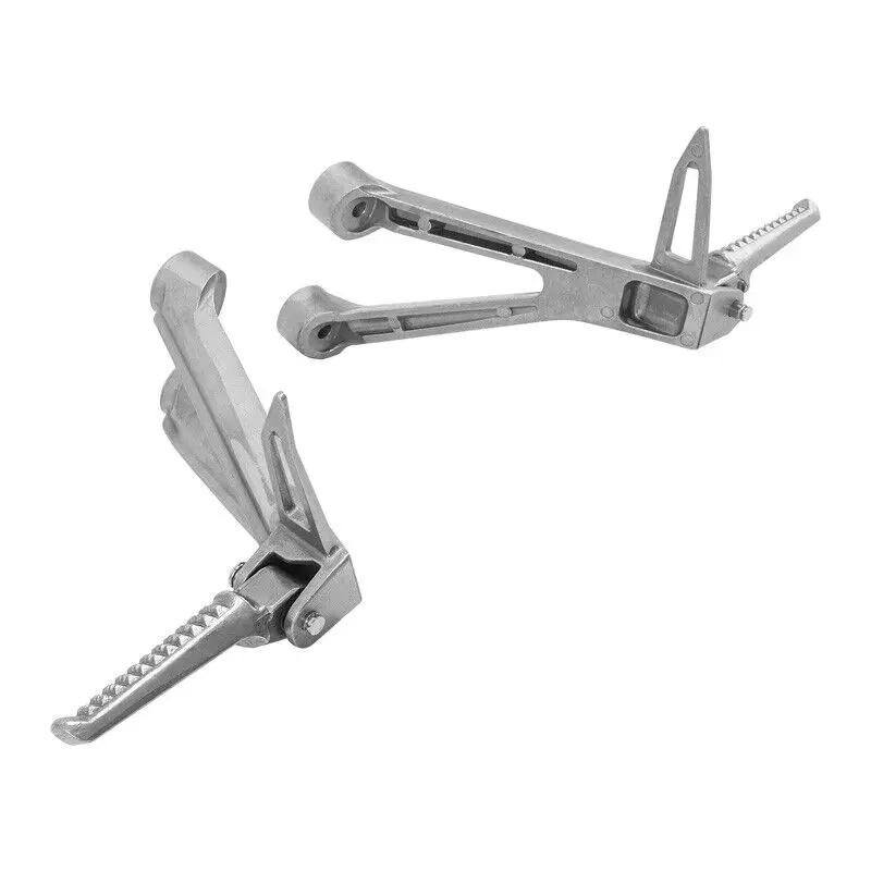 Pegs do pé do passageiro da motocicleta, suportes, conjunto de montagem para Honda CB650R, CBR650R, 2019-2023